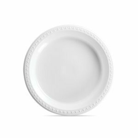 HUHTAMAKI CHINET Chinet 10.25 in. White plate Heavy weight plastic, 500PK 81210